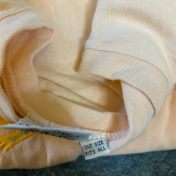 Vtg Johnny Was Tee Pink Womens One Size USA Embroidered Lizards Single Stitch - Picture 5 of 7